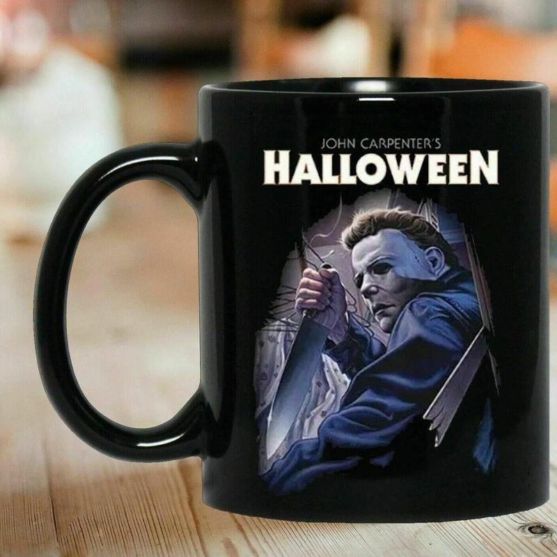 Michael Myers Coming From Fright Rags Halloween Mug Michael Myers Coming From Fright Rags Halloween Mug