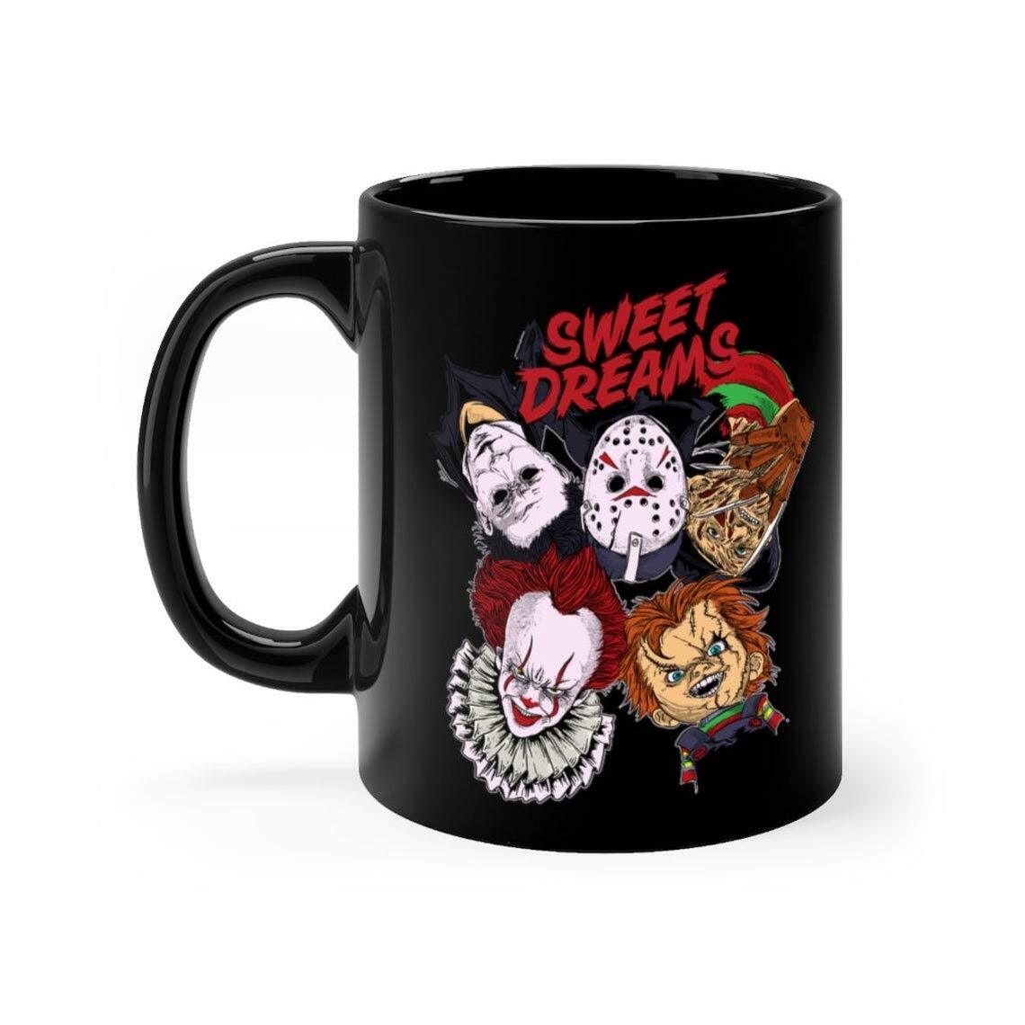 Halloween Michael Pennywise Voorhees Nightmare Krueger Mug Halloween Michael Pennywise Voorhees Nightmare Krueger Mug