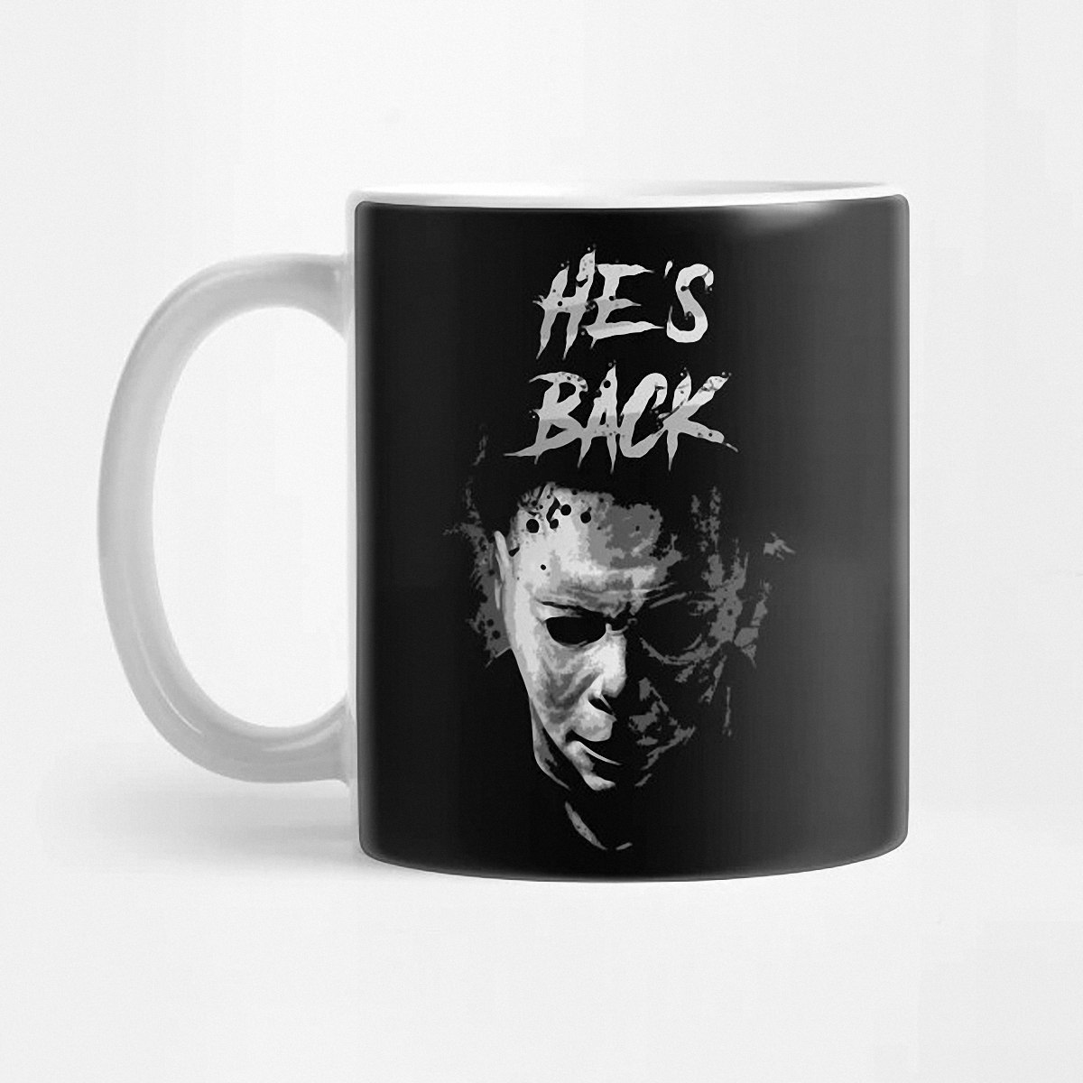 Michael Myers Halloween He's Back Mug