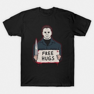 Michael Myers Free Hugs Halloween T-Shirt Michael Myers Free Hugs Halloween T-Shirt