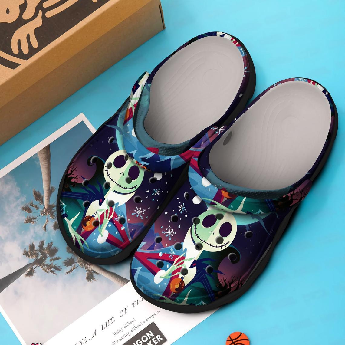 Jack Skellington The Nightmare Before Christmas Crocs Clogs