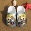 Jack Skellington And Sally he Nightmare Before Christmas VanGogh Painting Crocs Clogs Jack Skellington And Sally he Nightmare Before Christmas VanGogh Painting Crocs Clogs