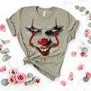 IT Pennywise Halloween T-Shirt IT Pennywise Halloween T-Shirt
