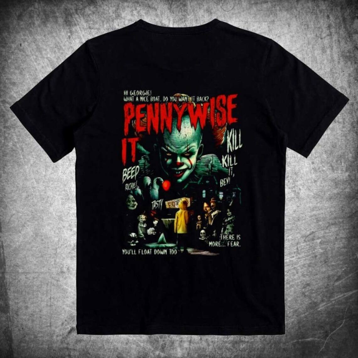 It Pennywise Stephen King Halloween T-Shirt It Pennywise Stephen King Halloween T-Shirt