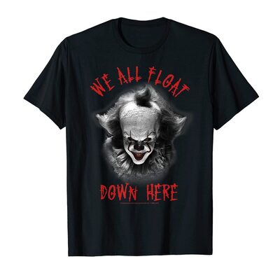 Pennywise We All Float Down Here T-Shirt Pennywise We All Float Down Here T-Shirt