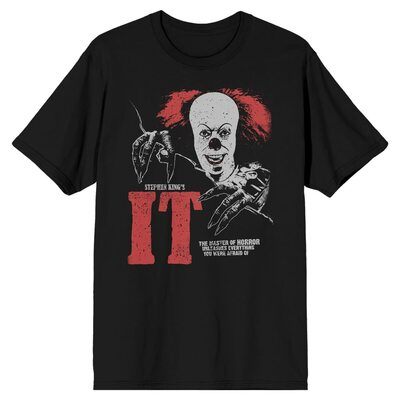 Pennywise T-Shirt You'll Float Too The Master Of Horror Stephen King's IT Pennywise T-Shirt You'll Float Too The Master Of Horror Stephen King's IT