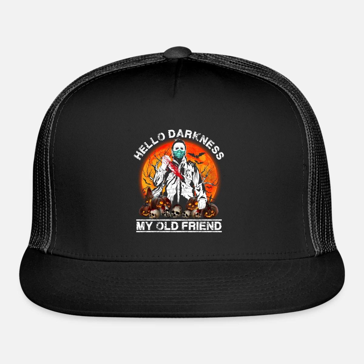 Hello Darkness My Old Michael Myers Halloween Hat Cap