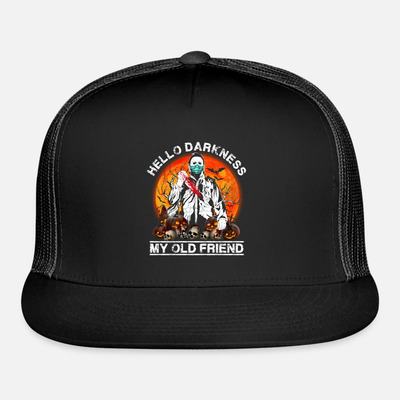Hello Darkness My Old Michael Myers Halloween Hat Cap