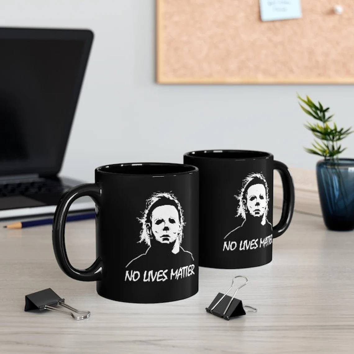 No Lives Matter Michael Myers Mug Gift For Horror Movie Fans No Lives Matter Michael Myers Mug Gift For Horror Movie Fans