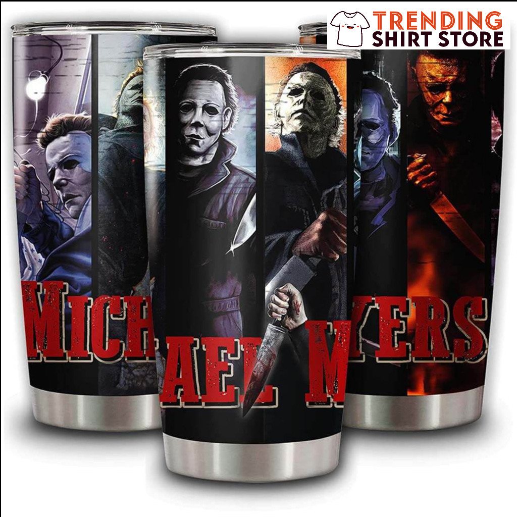 Michael Myers Tumbler Horror Movie Halloween Gift