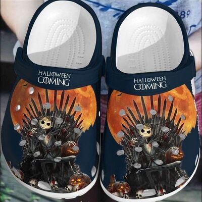 Game Of Thrones Jack Skellington Crocs Clogs Halloween Is Coming Game Of Thrones Jack Skellington Crocs Clogs Halloween Is Coming