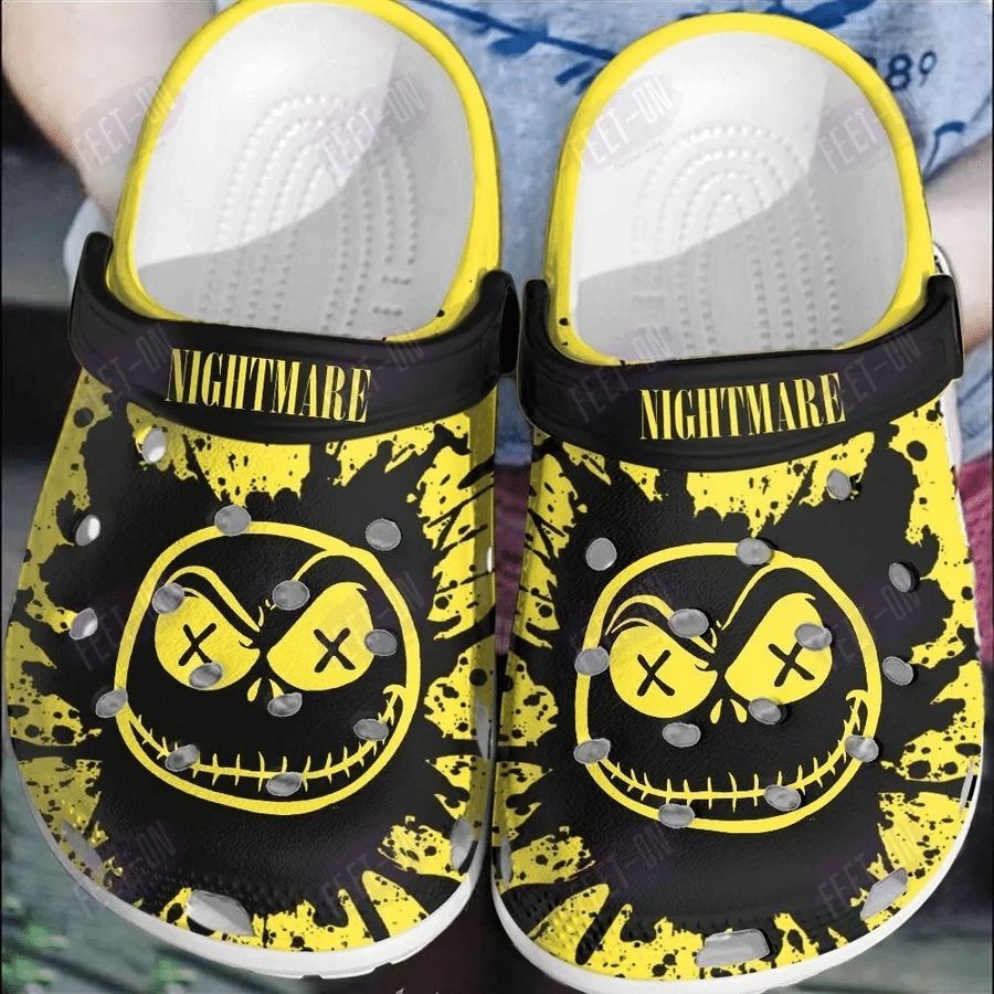 Jack Skellington Crocs Clogs Creepy Nightmare Jack Skellington Crocs Clogs Creepy Nightmare