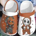 Baby Groot And Jack Skellington Crocs Clogs Baby Groot And Jack Skellington Crocs Clogs