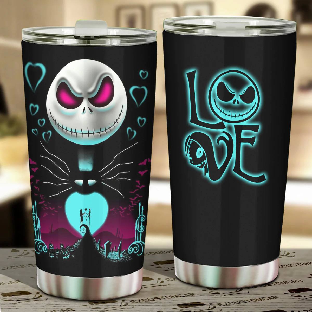 Jack Skellington Tumbler The Nightmare Before Christmas Halloween