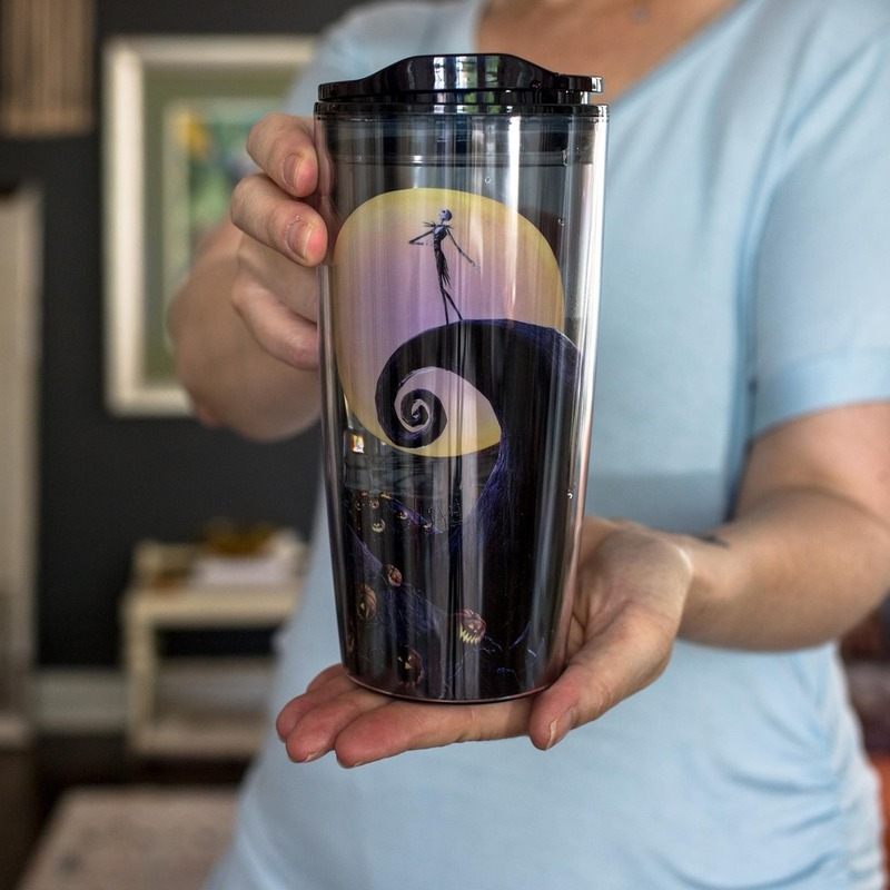 Jack Skellington Tumbler Spiral Hill