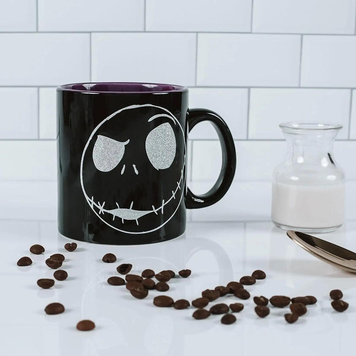Jack Skellington Face Mug Cool Gift Jack Skellington Face Mug Cool Gift