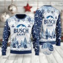 Busch Light Ugly Christmas Sweater Cool Gift For Christmas Busch Light Ugly Christmas Sweater Cool Gift For Christmas