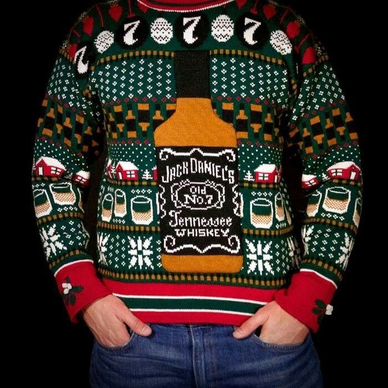 Jack Daniels Ugly Christmas Sweater Tennessee Whiskey Jack Daniels Ugly Christmas Sweater Tennessee Whiskey