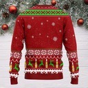 Miller High Life Ugly Christmas Sweater Reinbeer Halloween Gift