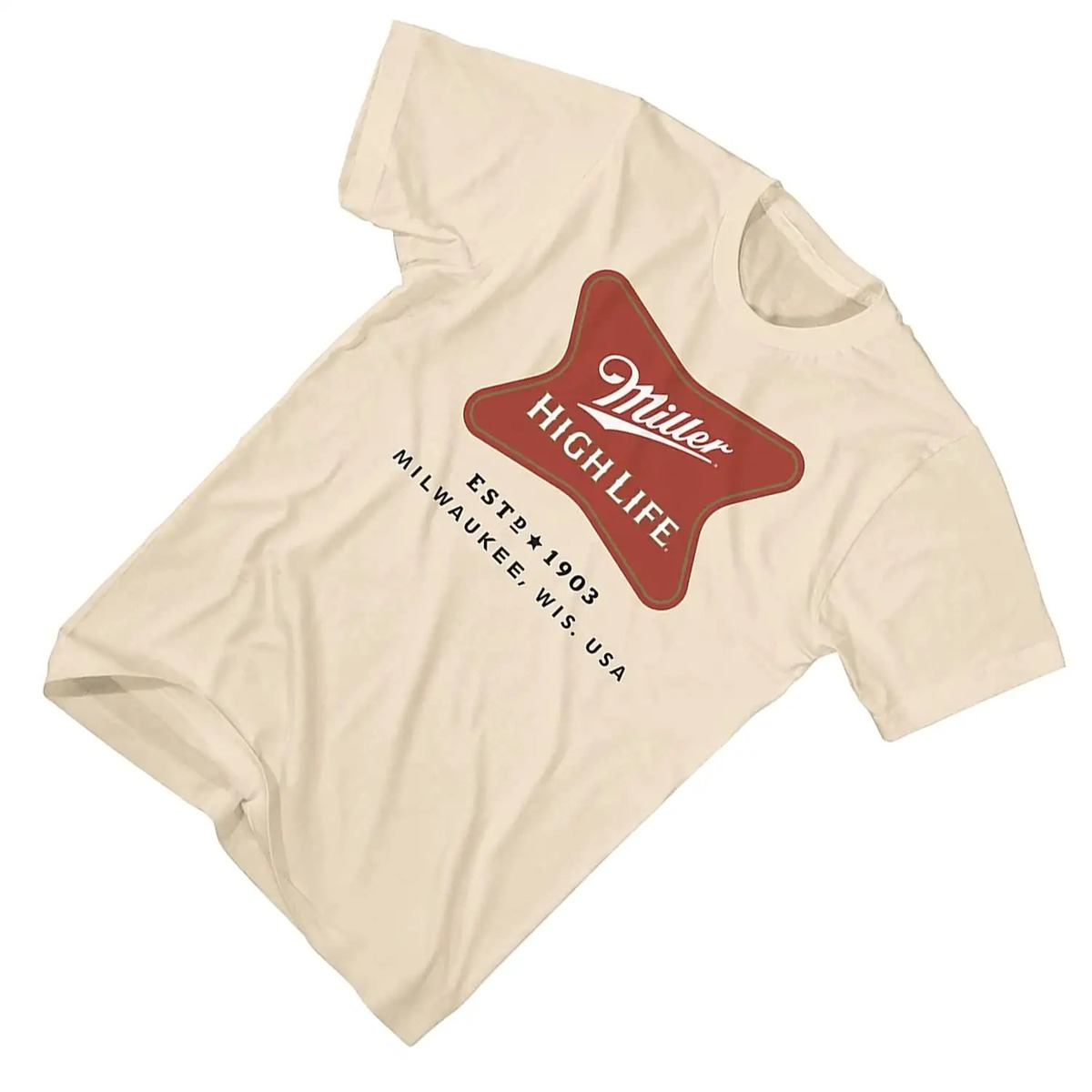 Miller High Life T-Shirt Beer Logo Miller High Life T-Shirt Beer Logo