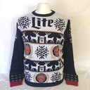 Miller Lite Beer Ugly Christmas Sweater Cool Gift For Christmas Miller Lite Beer Ugly Christmas Sweater Cool Gift For Christmas
