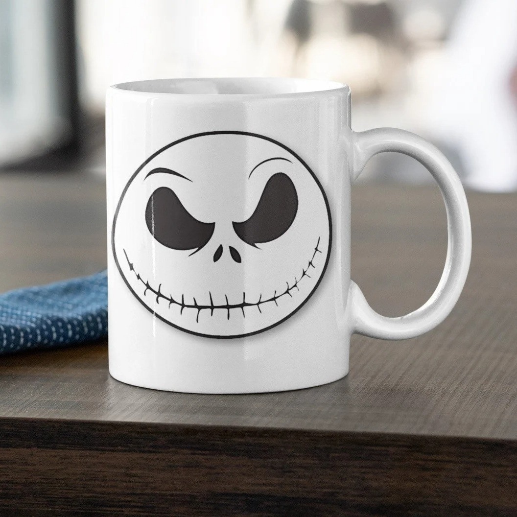 Jack Skellington Mug Creepy Smile