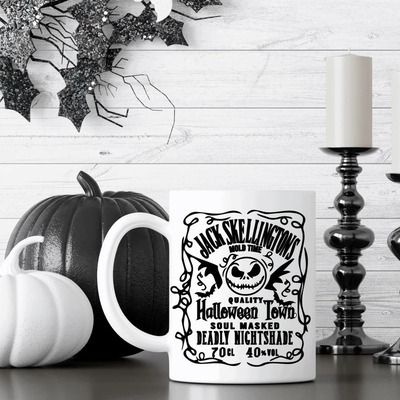 Jack Skellington Mug Mold Time Quality Halloween Town