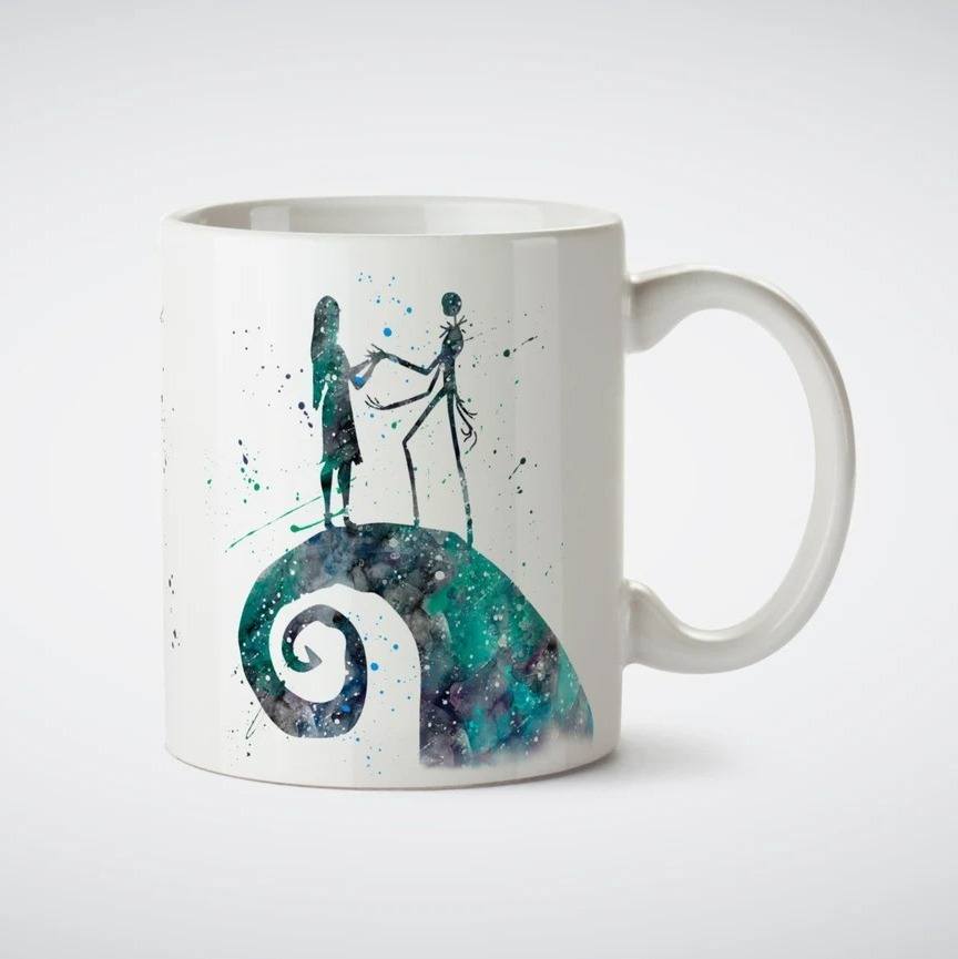 Jack Skellington And Sally Mug Nightmare Before Christmas