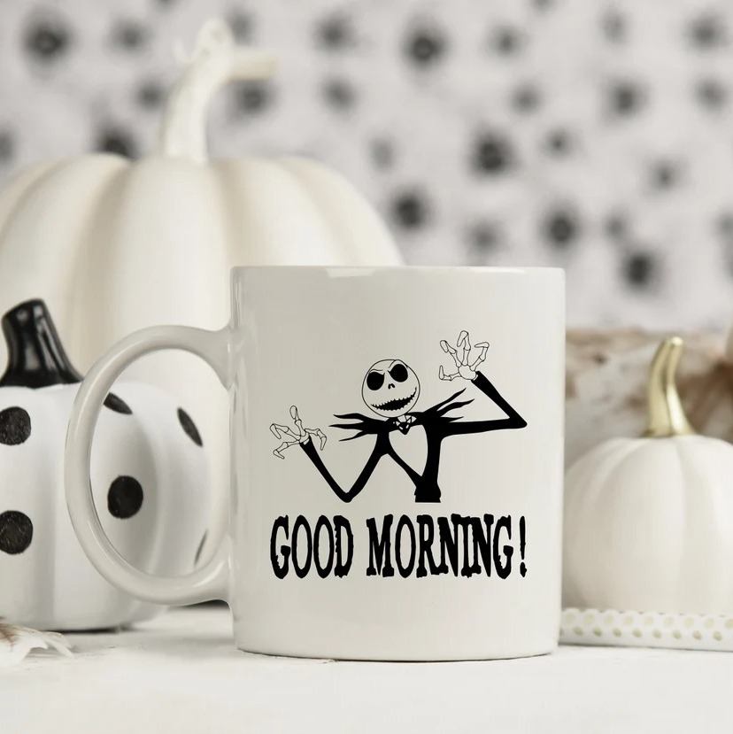 Jack Skellington Mug Good Morning Jack Skellington Mug Good Morning