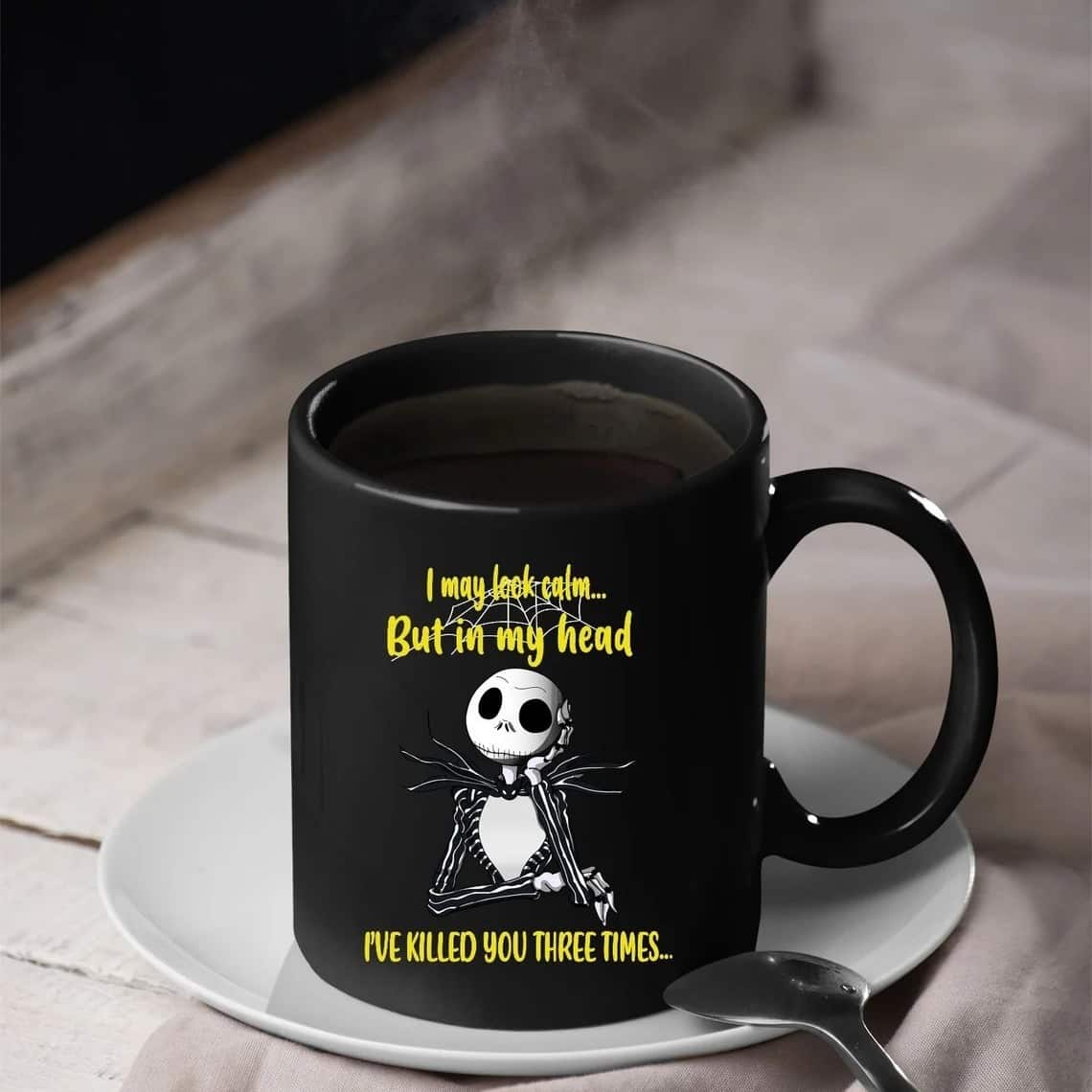 Jack Skeleton Mug I've Killed You Three Times Jack Skeleton Mug I've Killed You Three Times