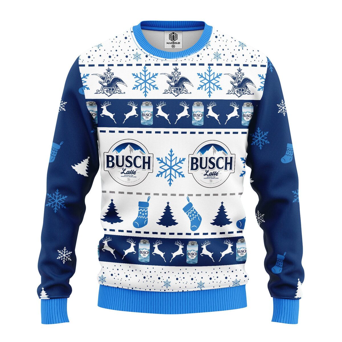 Amazing Busch Latte Ugly Christmas Sweater