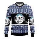 Busch Latte Ugly Christmas Sweater Unique Christmas Gift For Beer Lover