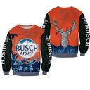 Busch Light Deer Ugly Christmas Sweater Gift For Beer Lovers Busch Light Deer Ugly Christmas Sweater Gift For Beer Lovers