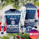 Busch Light Beer Ugly Christmas Sweater Surprise Christmas Gift Busch Light Beer Ugly Christmas Sweater Surprise Christmas Gift
