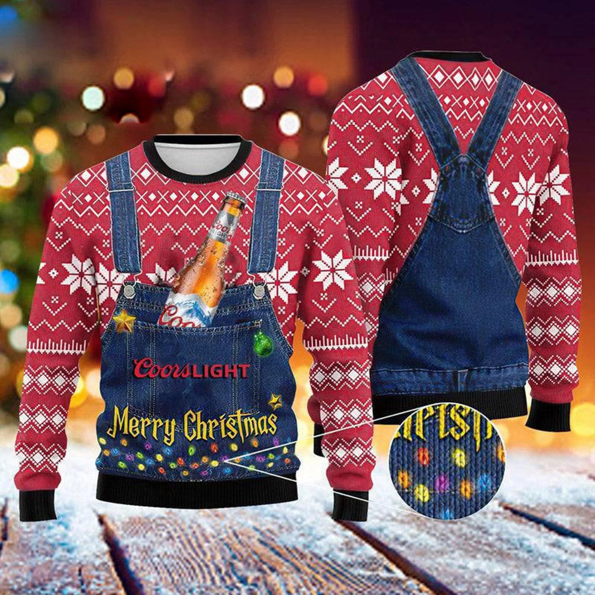 Coors Light Ugly Christmas Sweater Merry Christmas Coors Light Ugly Christmas Sweater Merry Christmas