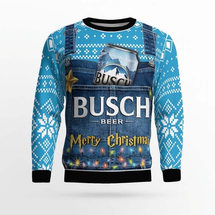 Busch Ugly Christmas Sweater Beer Great Gift Ideas Busch Ugly Christmas Sweater Beer Great Gift Ideas