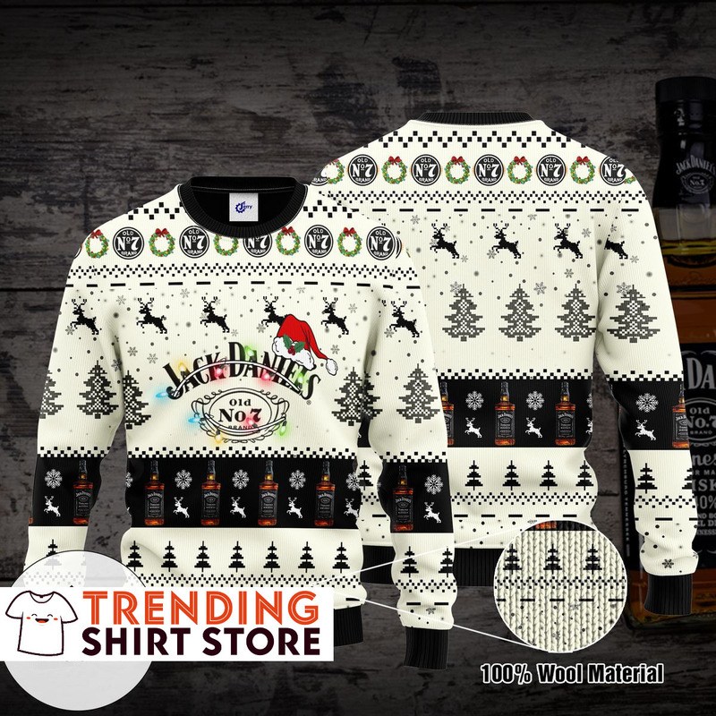 Jack Daniels Ugly Christmas Sweater Gift For Alcohol Lovers Jack Daniels Ugly Christmas Sweater Gift For Alcohol Lovers