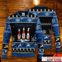 Christmas Spirit Miller Lite Ugly Christmas Sweater
