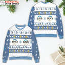 Busch Beer Ugly Christmas Sweater Snowflake Socks Pattern Busch Beer Ugly Christmas Sweater Snowflake Socks Pattern