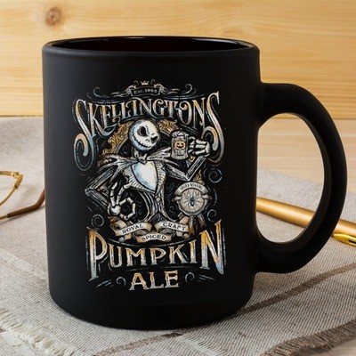 Retro Jack Skellington Mug Pumpkin Ale