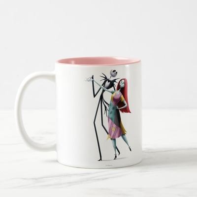 Jack Skellington And Sally Dancing Mug Jack Skellington And Sally Dancing Mug