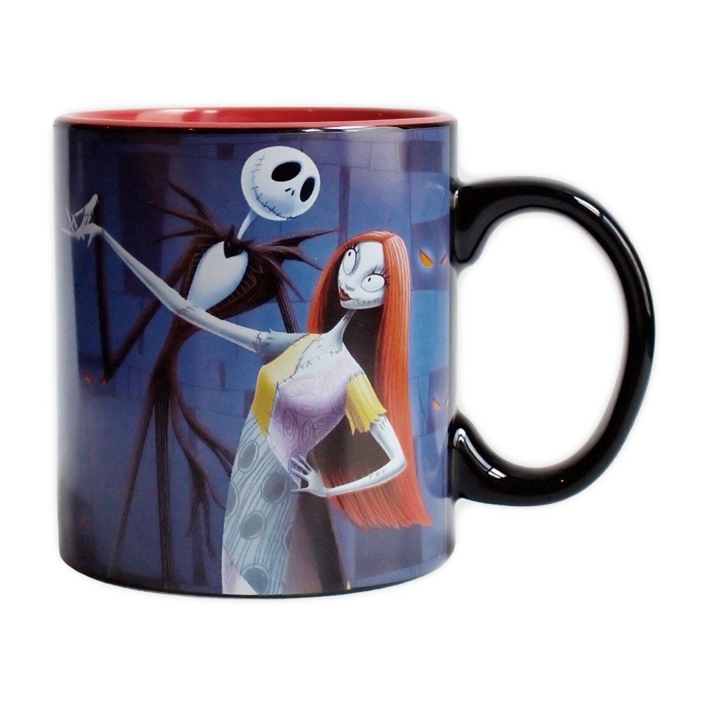 Disney Nightmare Before Christmas Jack Skellington and Sally Mug