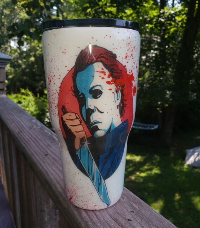 Michael Myers Tumbler Cool Halloween Gift Michael Myers Tumbler Cool Halloween Gift