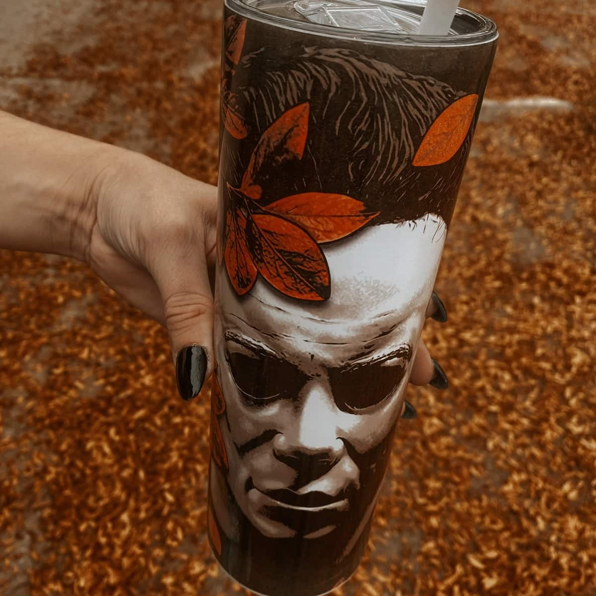 Cool Michael Myers Tumbler Unique Halloween Gift