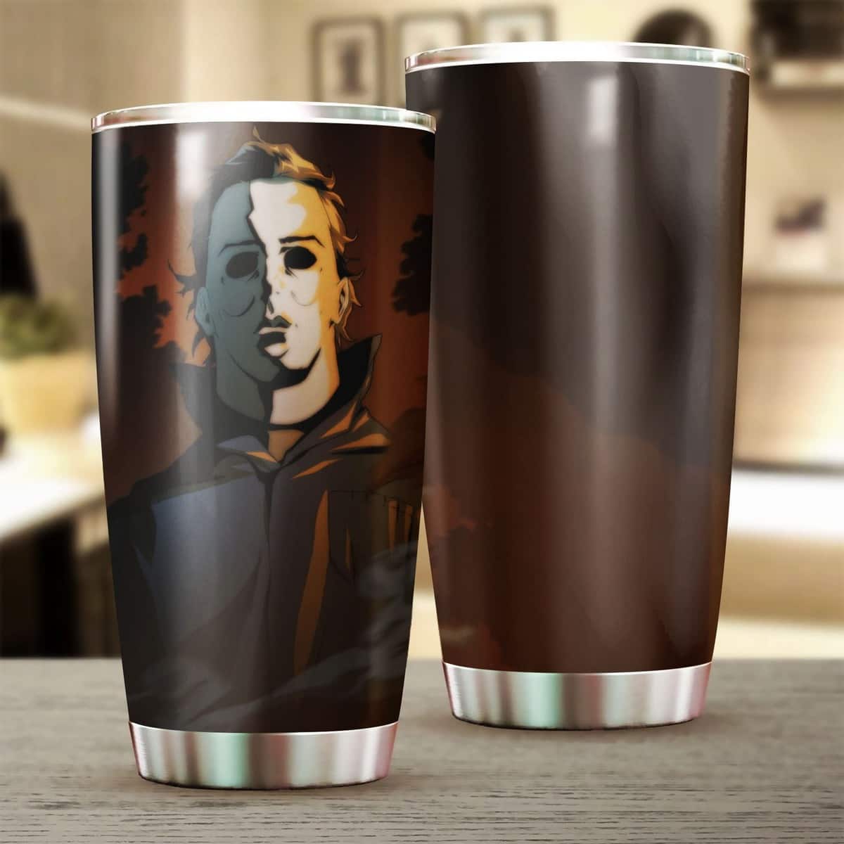 Classic Michael Myers Tumbler Halloween Gifts For Horror Movie Fans Classic Michael Myers Tumbler Halloween Gifts For Horror Movie Fans