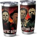 Michael Myers Tumbler We've Been Expecting You Michael Myers Tumbler We've Been Expecting You