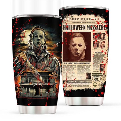 Michael Myers Tumbler Halloween Massacre Michael Myers Tumbler Halloween Massacre