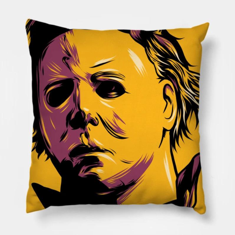 Michael Myers Face Pillow Halloween Gift Michael Myers Face Pillow Halloween Gift