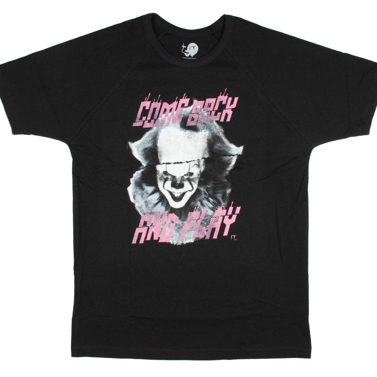 Pennywise T-Shirt Come Back and Play Halloween Gifts Pennywise T-Shirt Come Back and Play Halloween Gifts