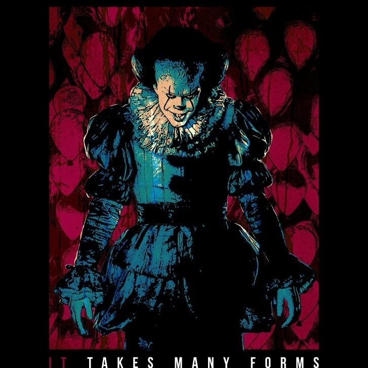 Pennywise T-Shirt IT Takes Many Forms Pennywise T-Shirt IT Takes Many Forms